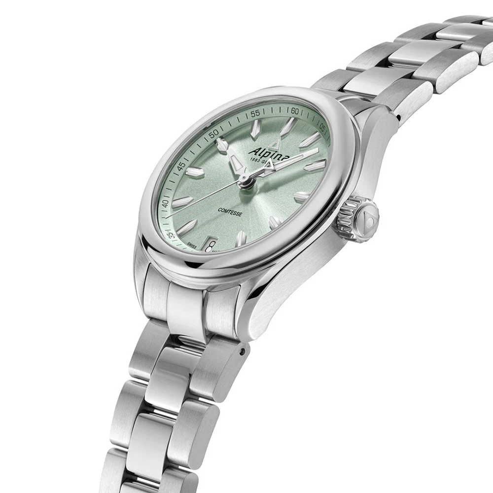 Alpina Alpiner Comtesse 34mm AL-240LGR2C6B - Image 4