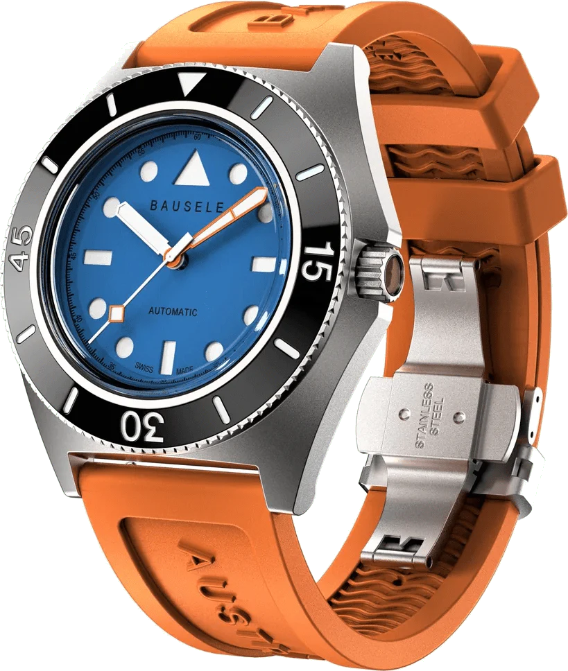 Bausele 39.5mm Endless Sunrise Alcyone Blue - Image 4