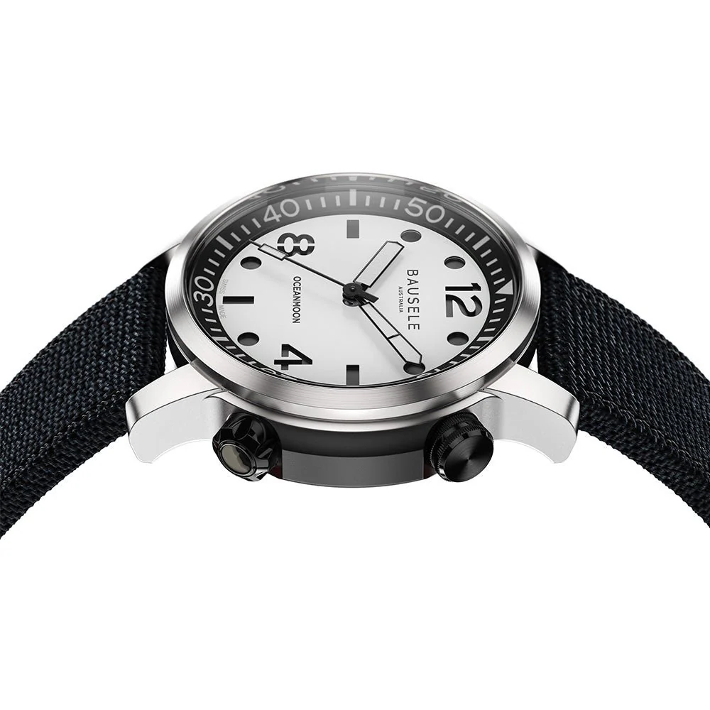 Bausele 42mm Starbuy Blanc et Noir - Image 3
