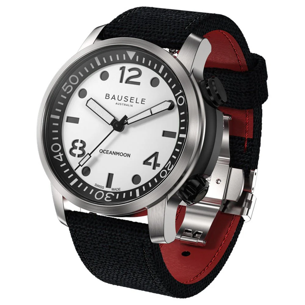 Bausele 42mm Starbuy Blanc et Noir - Image 4