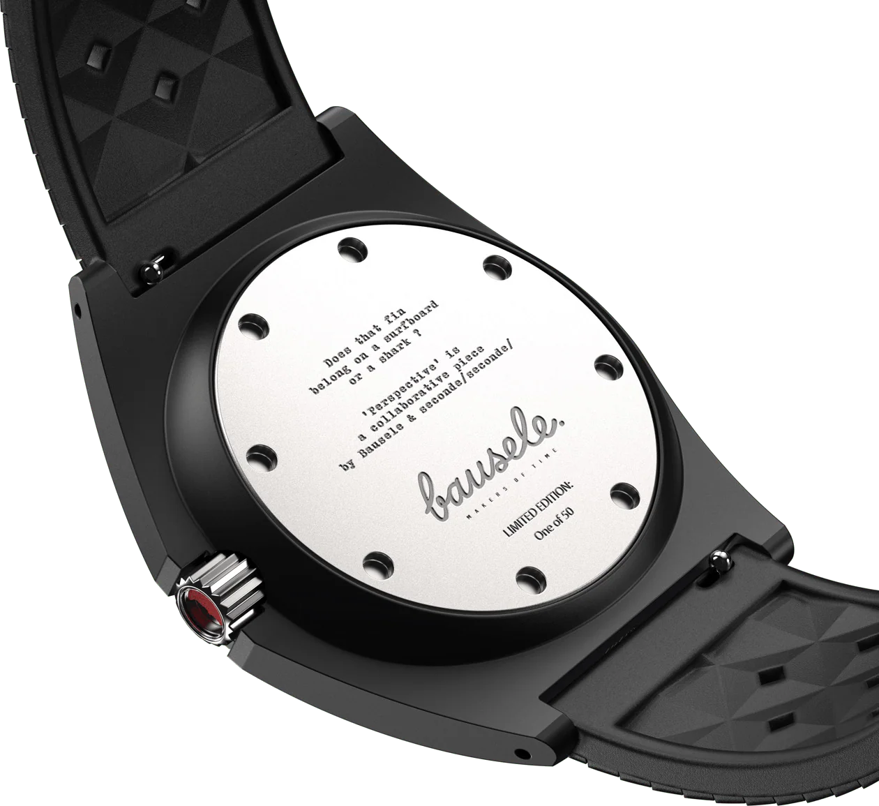 Bausele 39.5mm Perspective White - Image 4