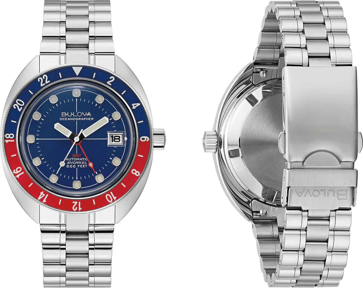 Bulova Oceanographer 41mm 96B405 - Image 3