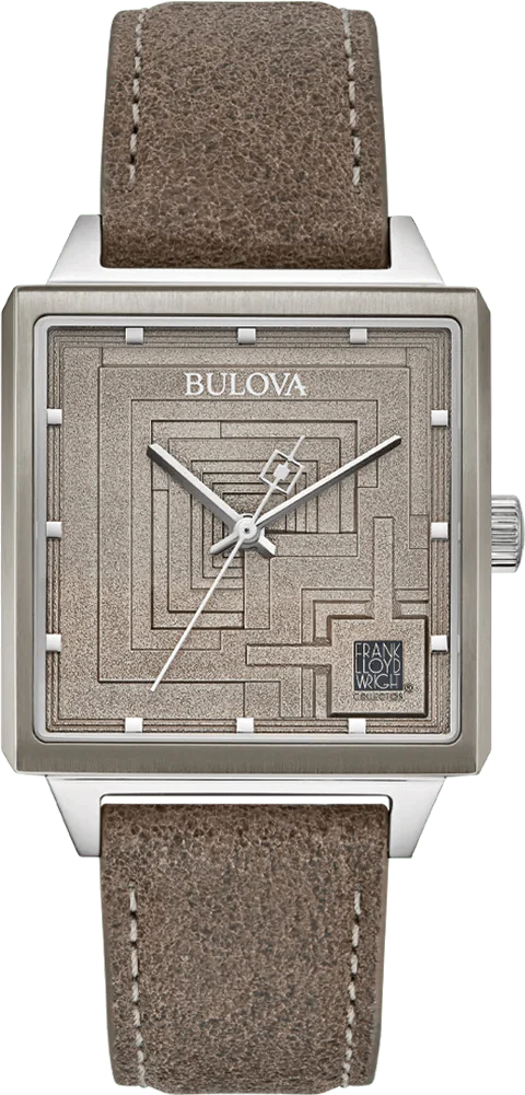 Bulova Frank Lloyd Wright 34mm 96A314