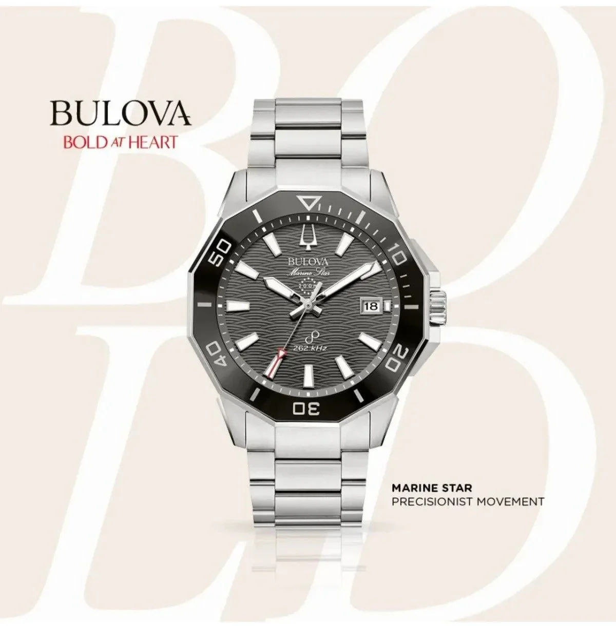 Bulova Marine Star Precisionist 43mm 96B434 - Image 4