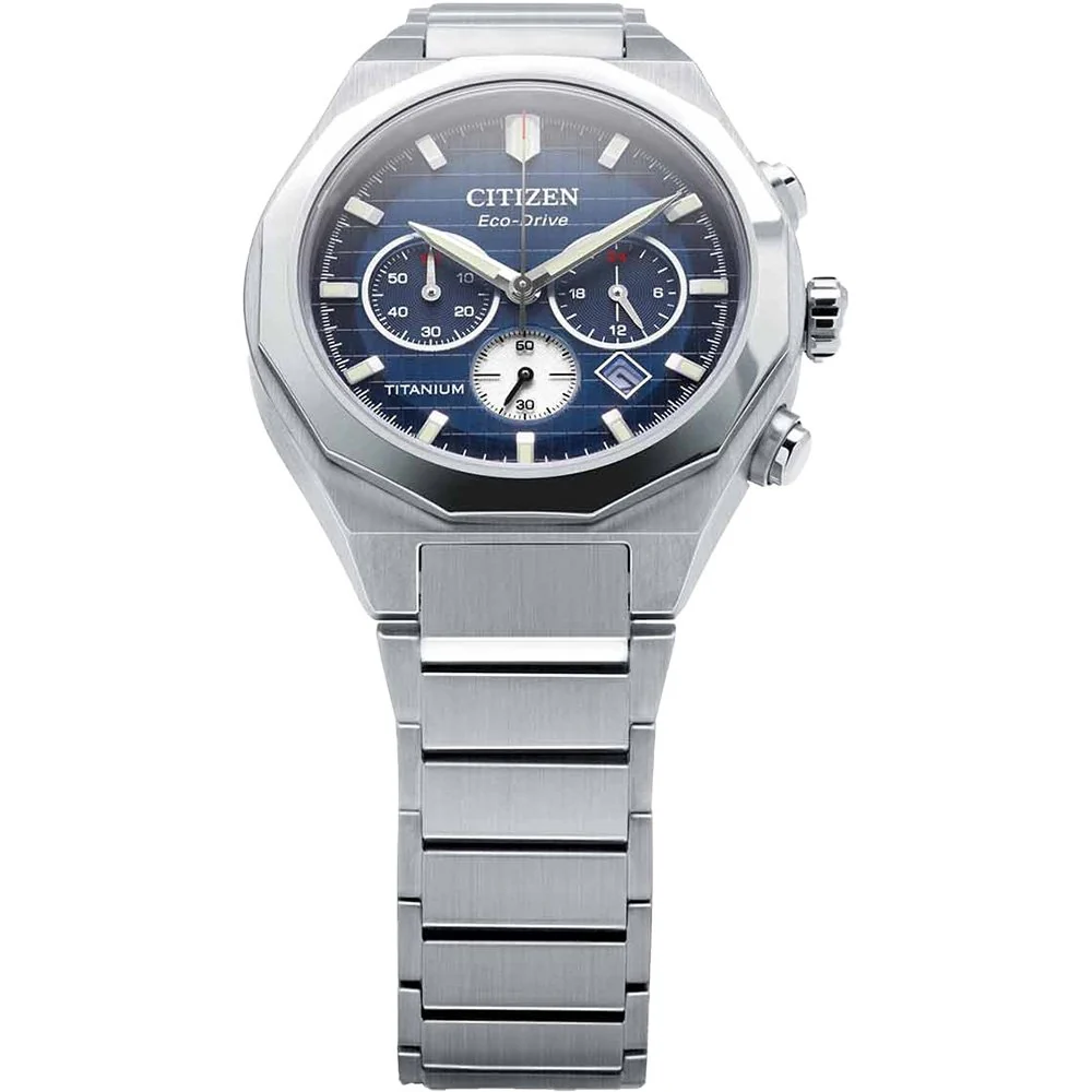 Citizen Zenshin Chronograph 41mm CA4691-59L - Image 3