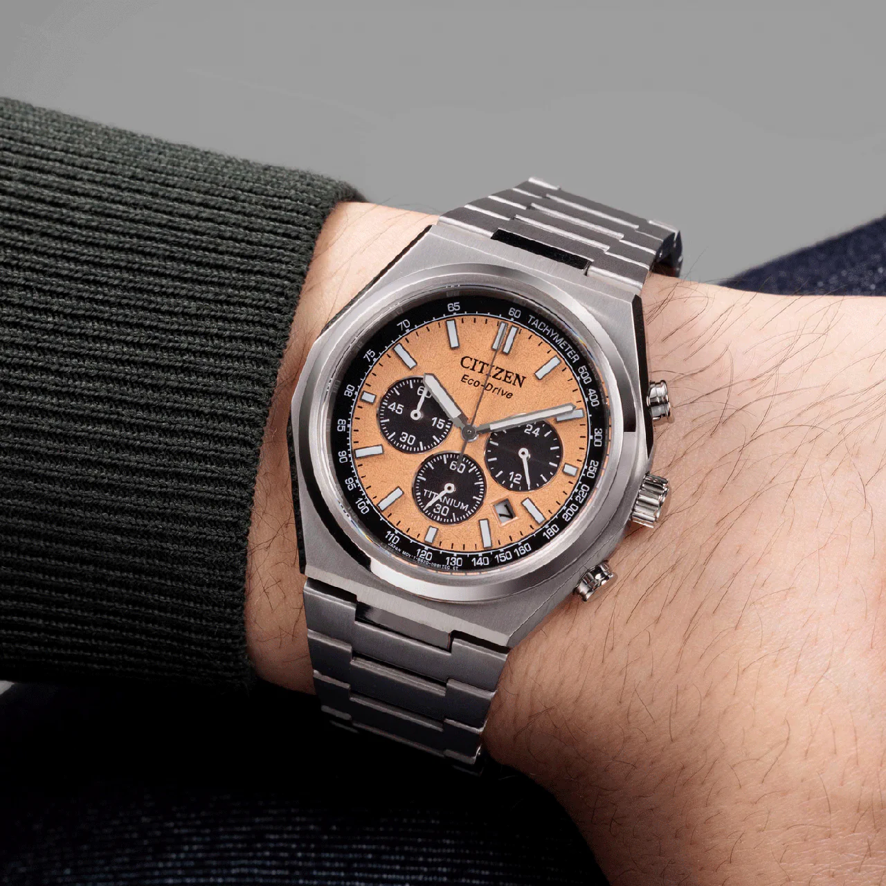 Citizen Zenshin Chronograph 42.5mm CA4610-85Z - Image 4