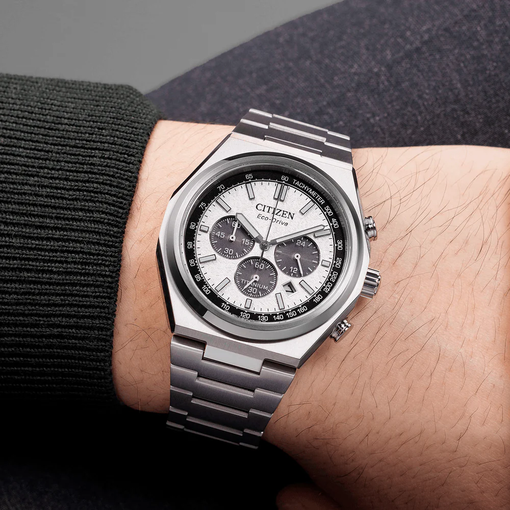 Citizen Zenshin Chronograph 42.5mm CA4610-85A - Image 4