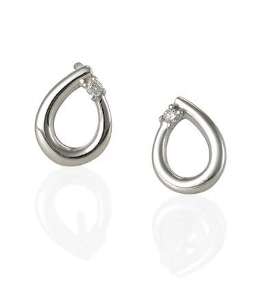 Diamond Stud Earrings 0.04ct - Image 3