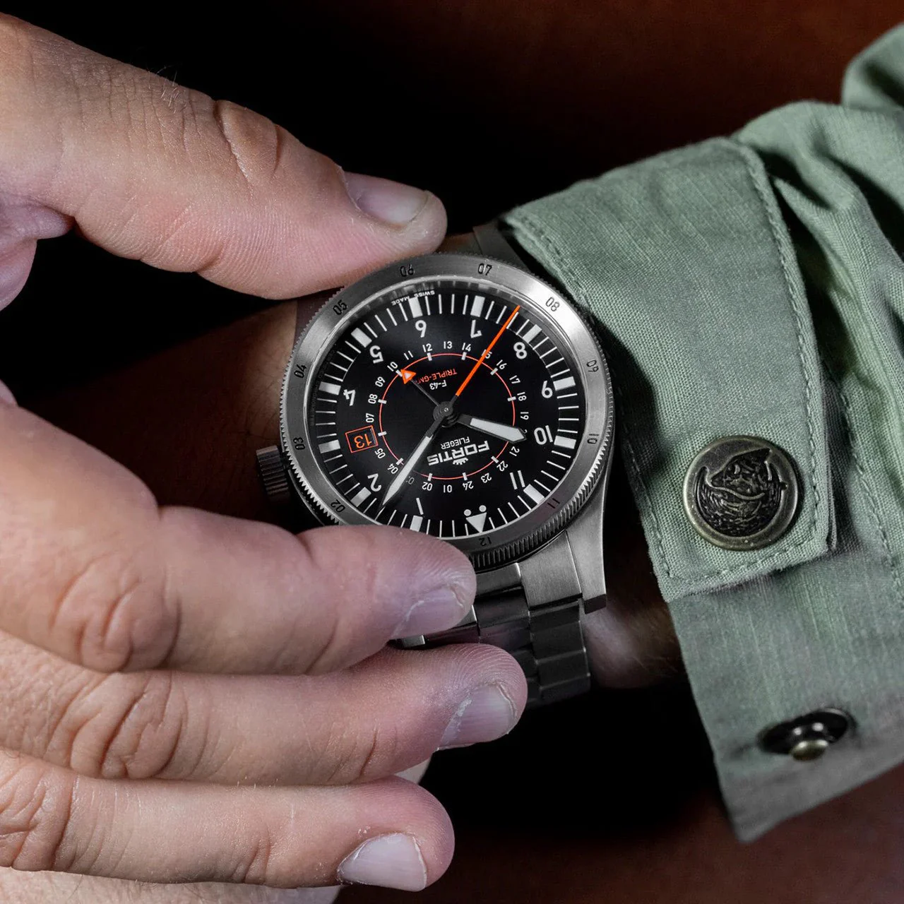 Fortis Flieger 43mm F4260000 - Image 4