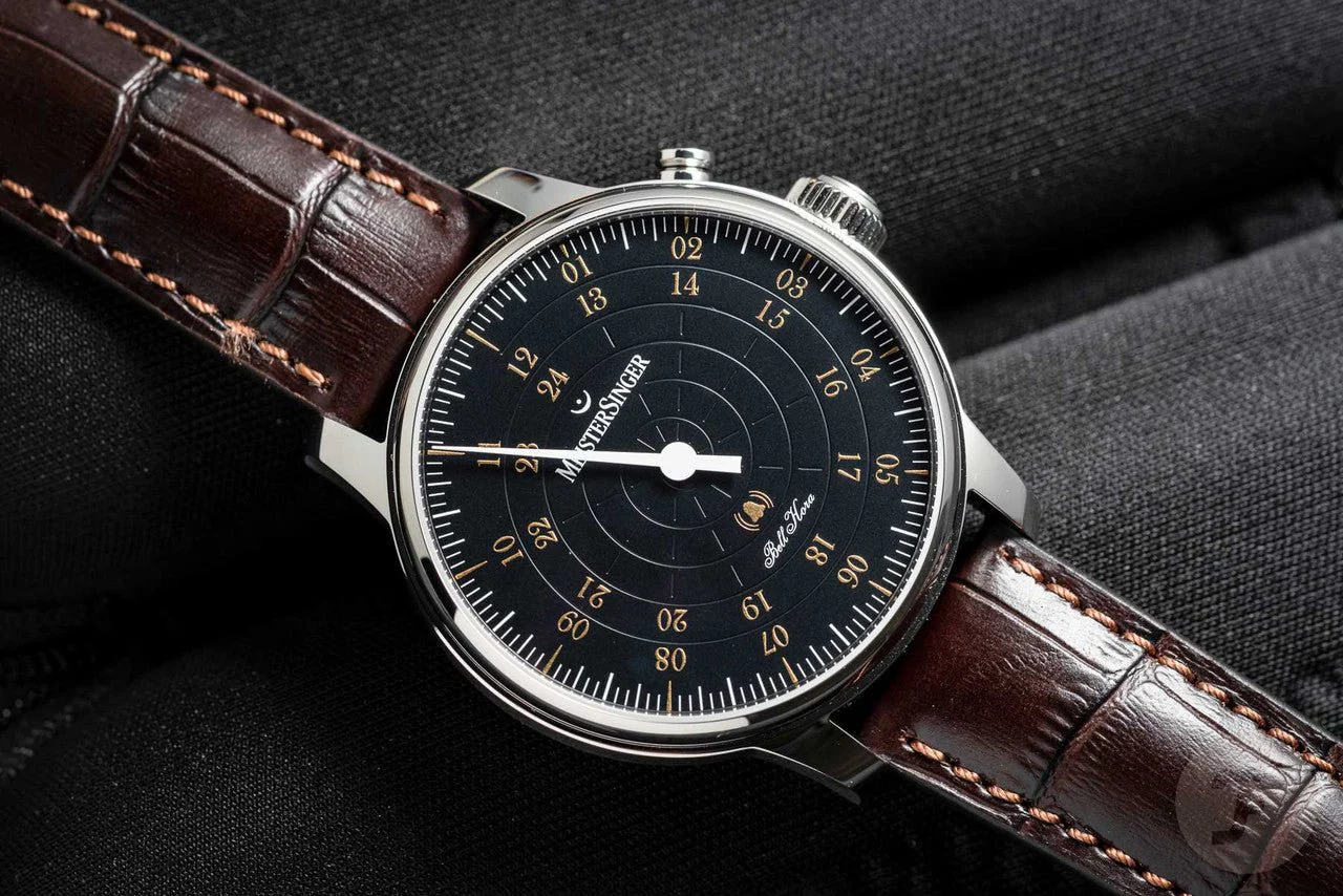 MeisterSinger Bell Hora 43mm BHO902G/B - Image 3