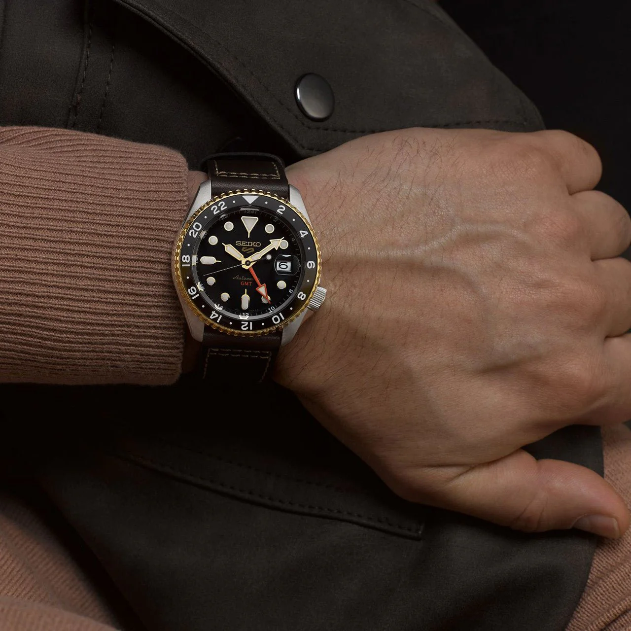 Seiko 5 Sports GMT 42.5mm SSK036K - Image 4