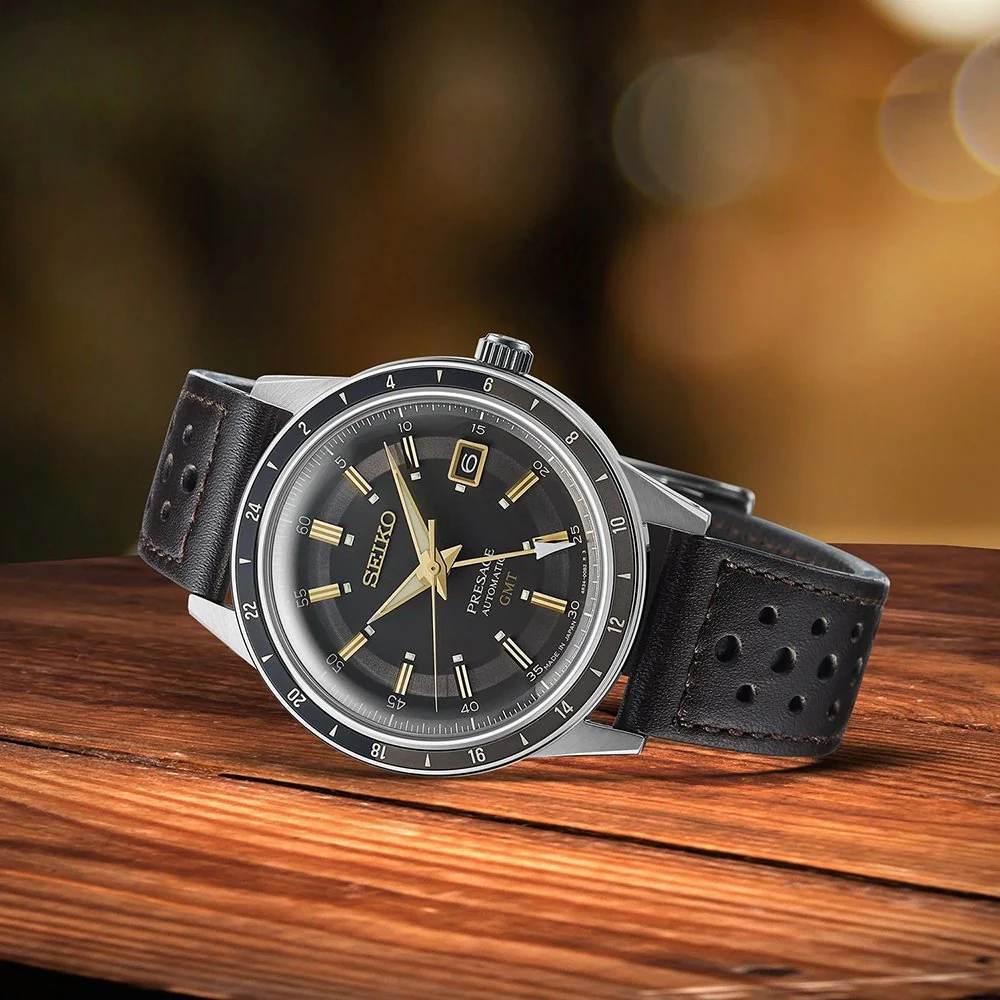 Seiko Presage Style 60s GMT 40.8mm SSK013J - Image 3