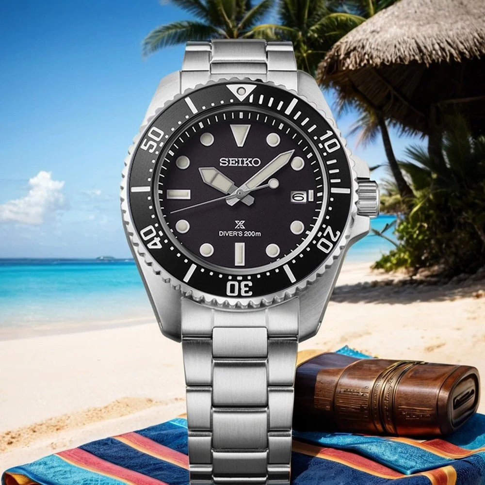 Seiko Prospex Solar Divers 41mm SNE597P - Image 3