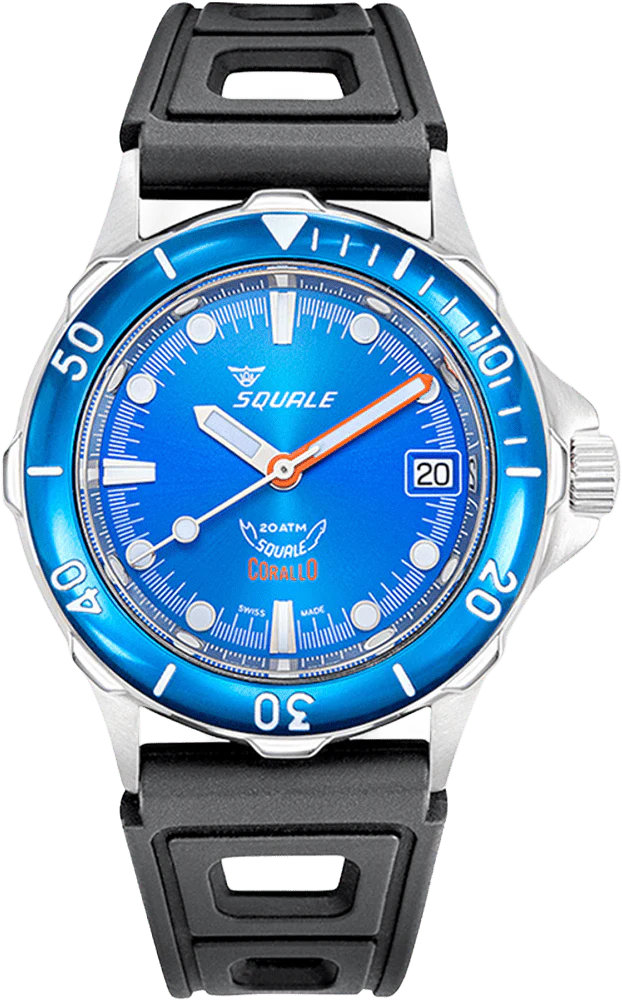 Squale Corallo 36.8mm CORALBLBL.RBK