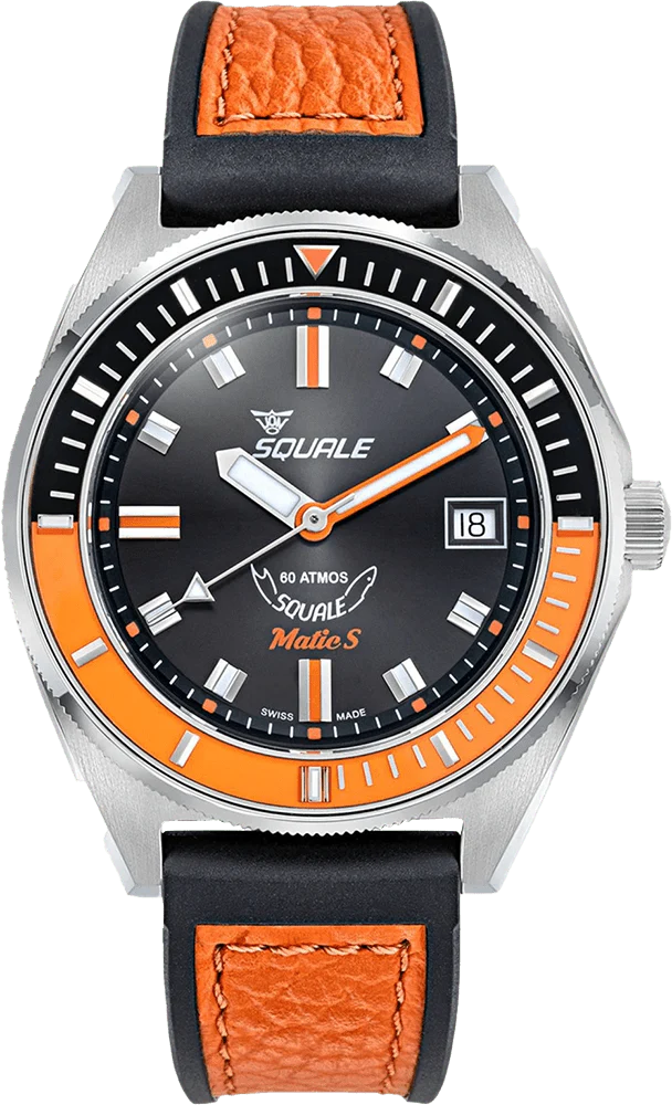 Squale Matic 39.5mm MATICGBKBK.RLOR