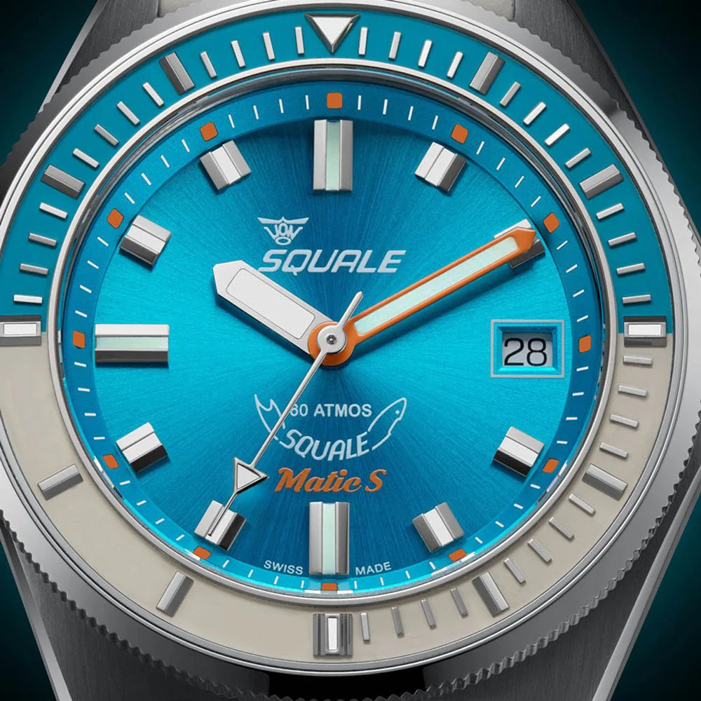 Squale Matic 39.5mm MATICLBWLB.MRLB - Image 4