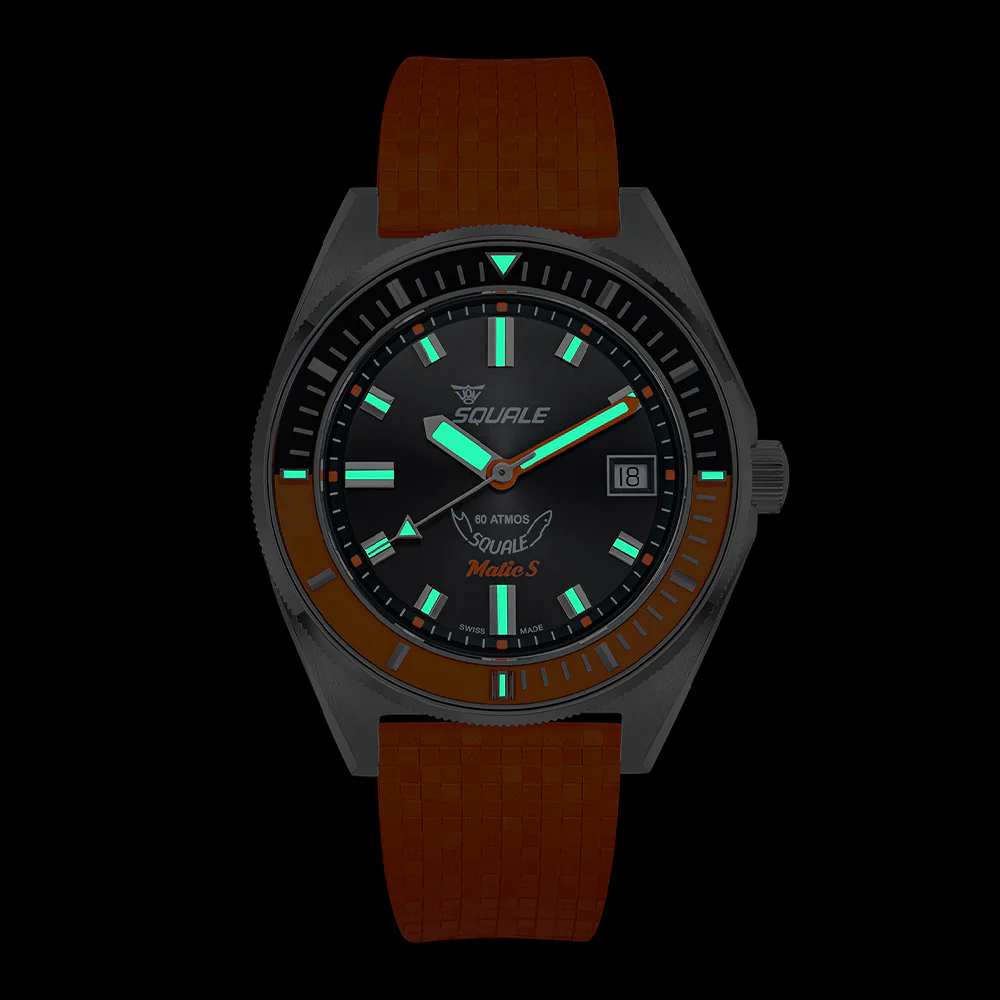 Squale Matic 39.5mm MATICBKOBK.MROR - Image 2
