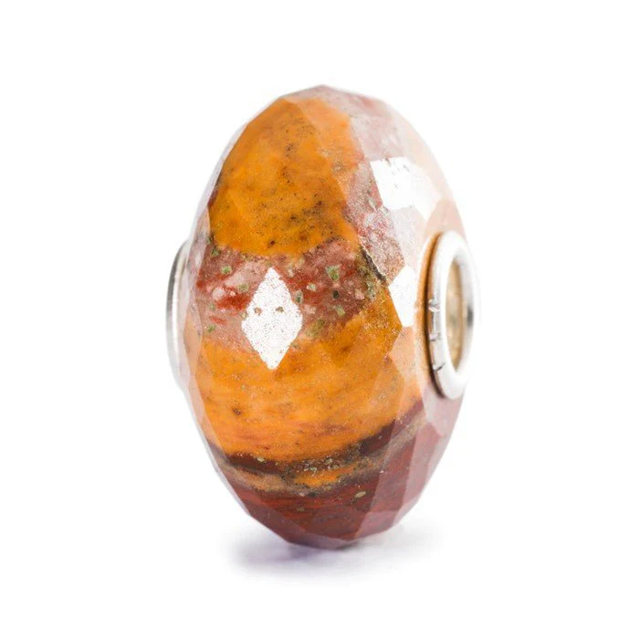 Trollbeads Brown Yellow Chalcedony 80119