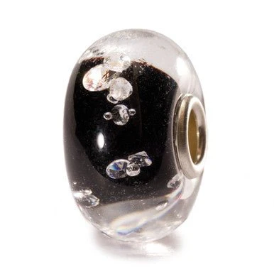 Trollbeads Diamond Bead, Black 81002 - Image 3
