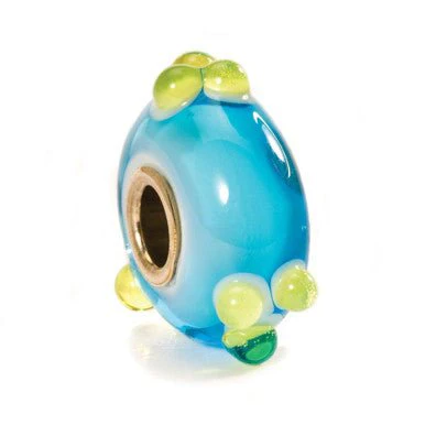 Trollbeads Turquoise/Green Spring Bud 61366 - Image 3